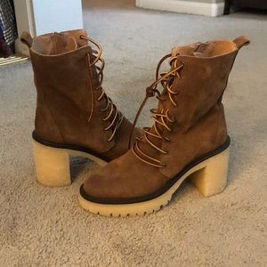 Free People Dylan Lace up Boots